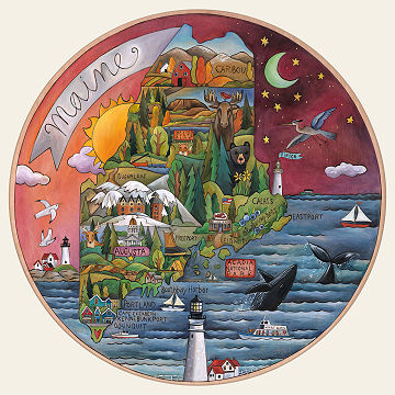 Home State Lazy Susan