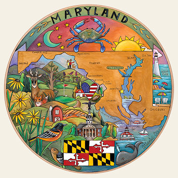 Home State Lazy Susan