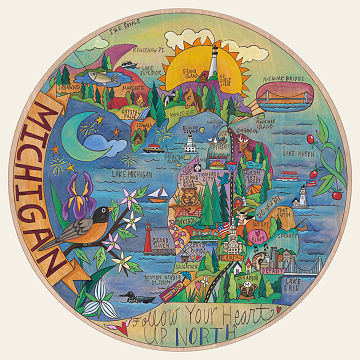 Home State Lazy Susan