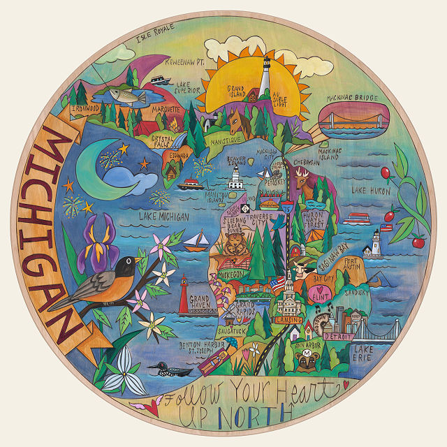 Home State Lazy Susan