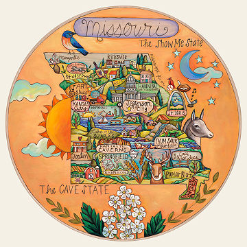 Home State Lazy Susan