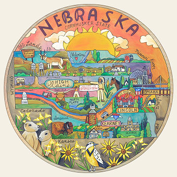 Home State Lazy Susan