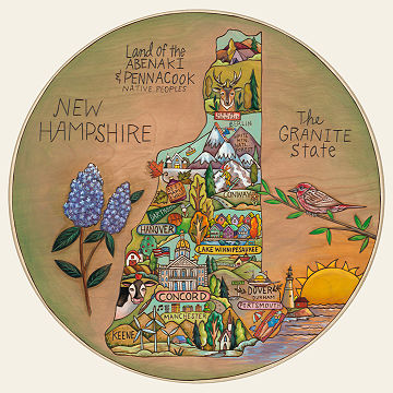 Home State Lazy Susan