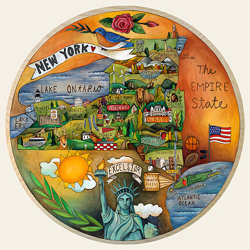 Home State Lazy Susan