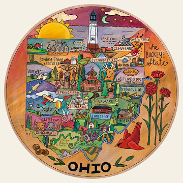 Home State Lazy Susan