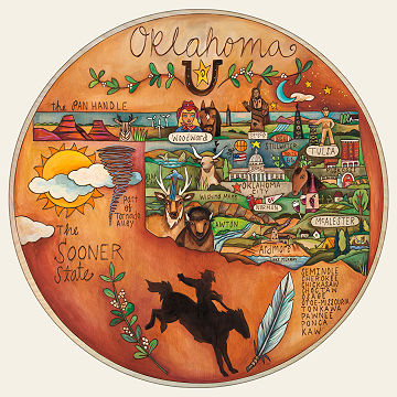 Home State Lazy Susan