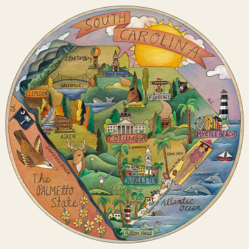 Home State Lazy Susan