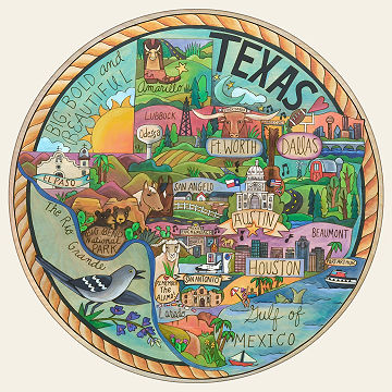 Home State Lazy Susan