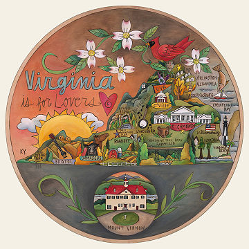 Home State Lazy Susan