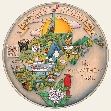 Home State Lazy Susan