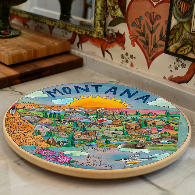 Home State Lazy Susan