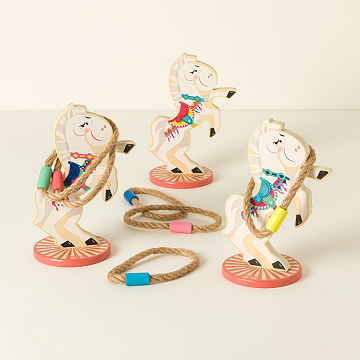 Lasso a Horse Indoor Outdoor Ring Toss Game