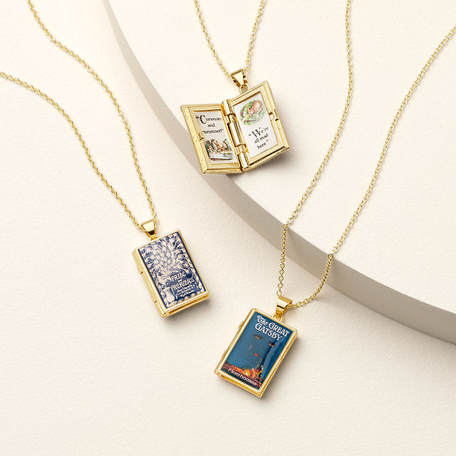 My Favorite Book Keepsake Necklace