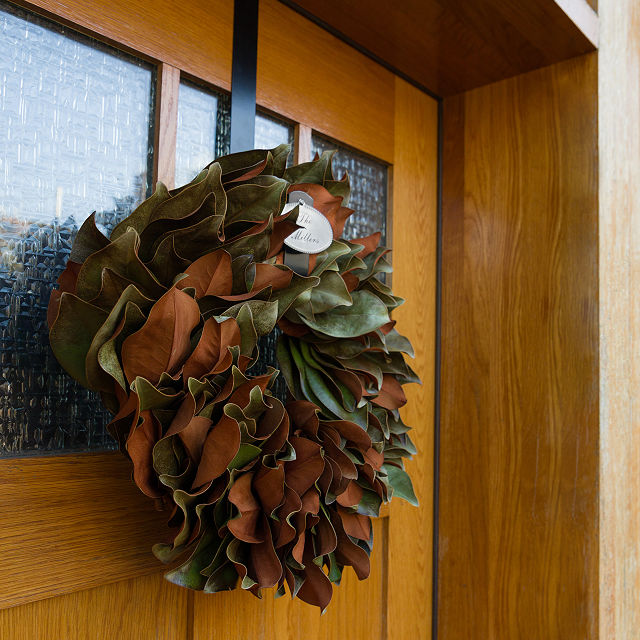 Fresh Magnolia Wreath