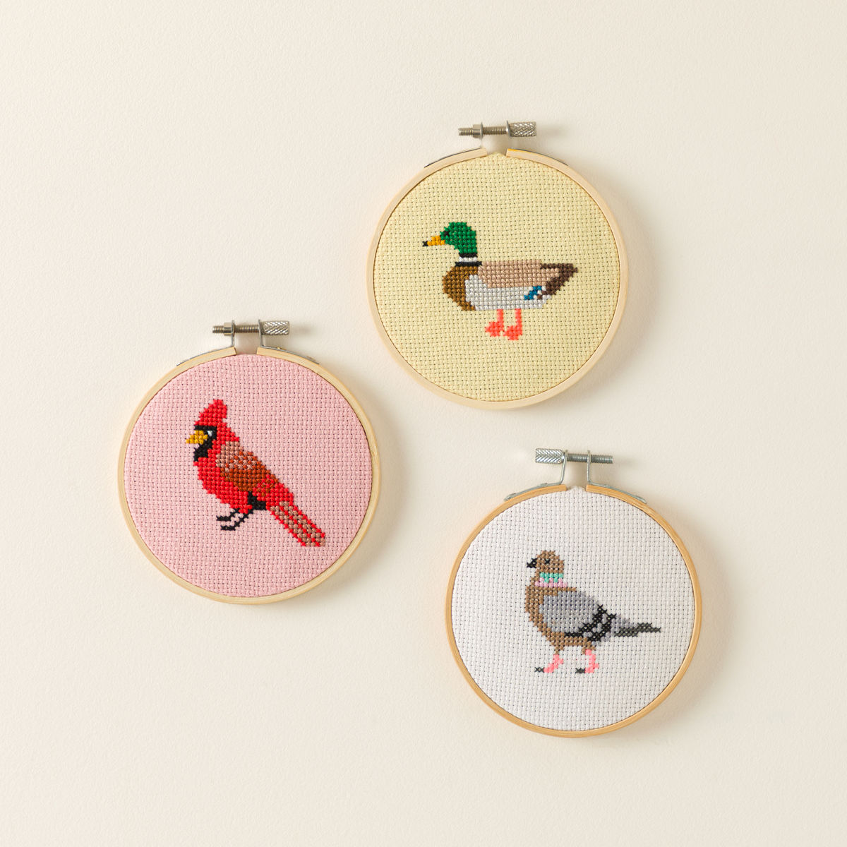 Mini Bird Cross Stitch Kit