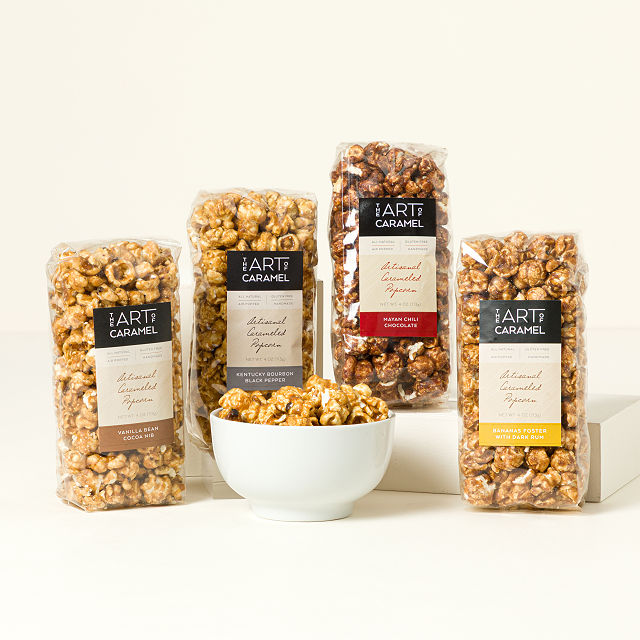 Artisan Caramel Popcorn Gift Set