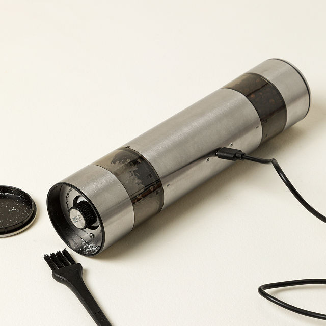 Flip & Grind Electric Salt & Pepper Mill