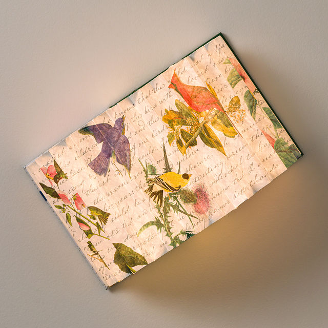 Audubon Birds Accordion Book Light