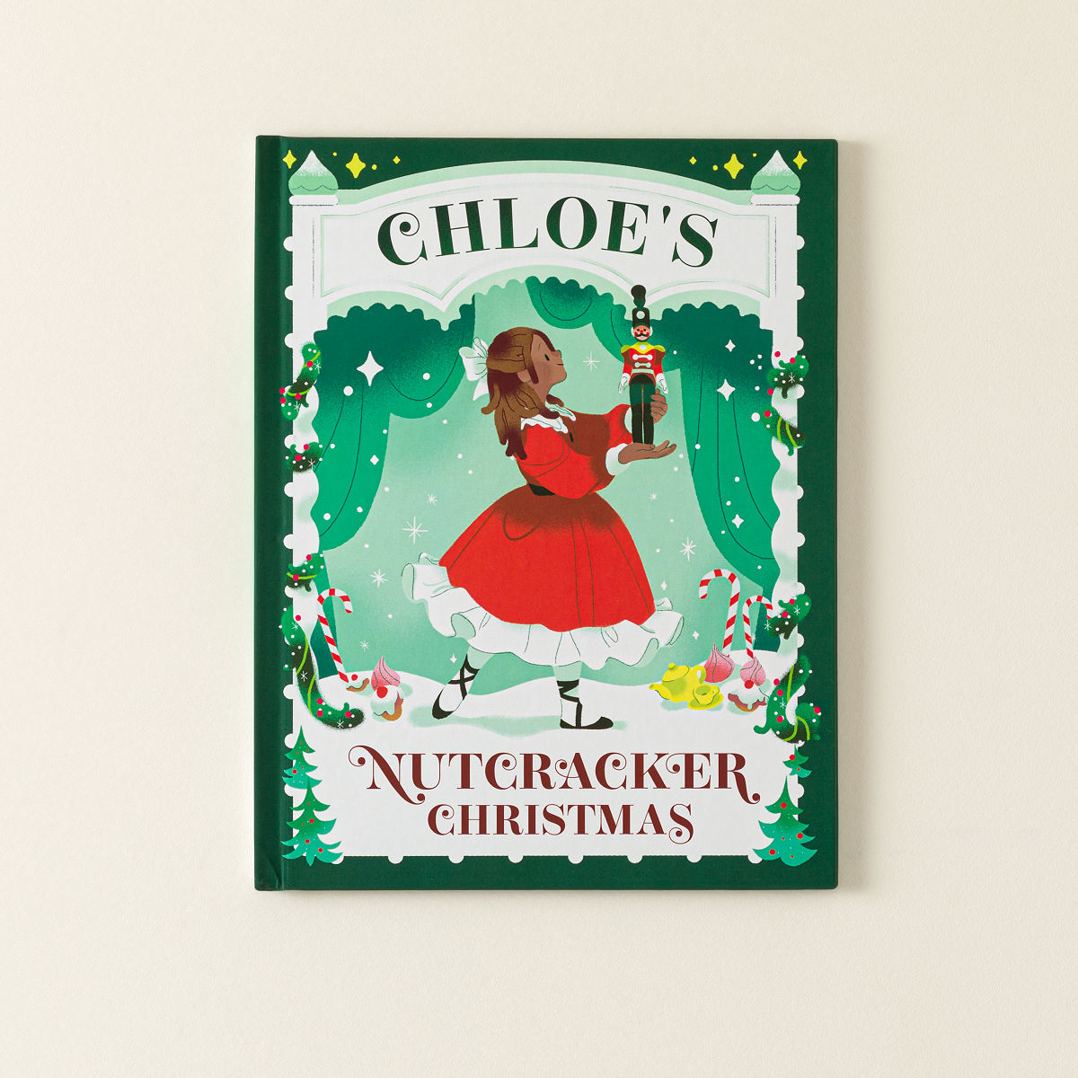 Personalized Nutcracker Christmas Book - Hardcover