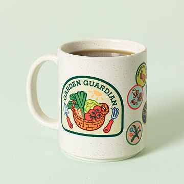 Garden Guardian Badge Mug