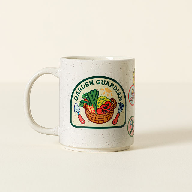Garden Guardian Badge Mug