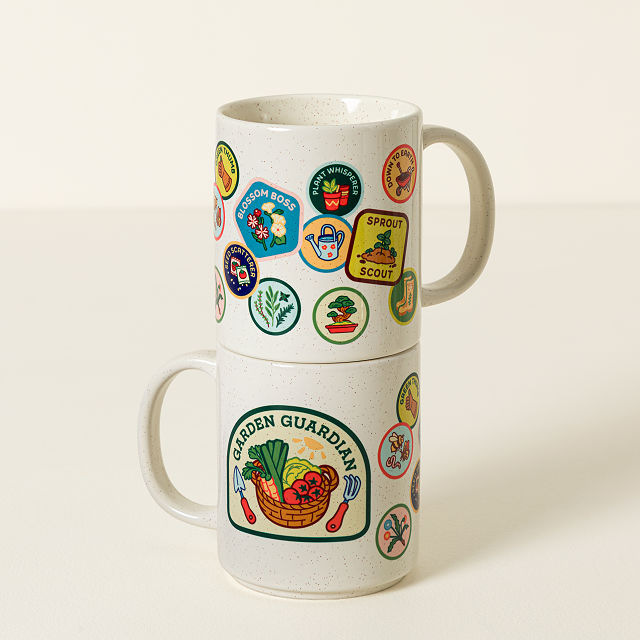 Garden Guardian Badge Mug