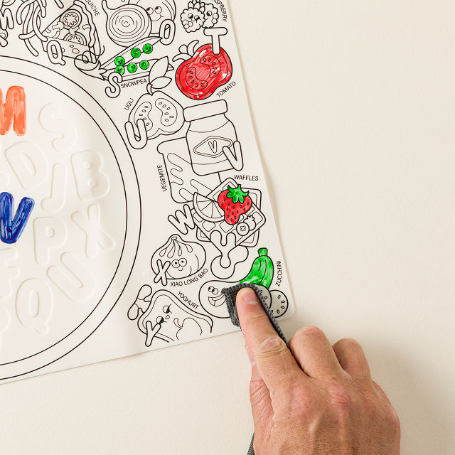 Reusable On-the-Go Sensory Coloring Mat