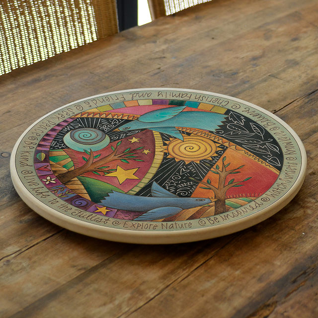 Live Life to the Fullest Lazy Susan