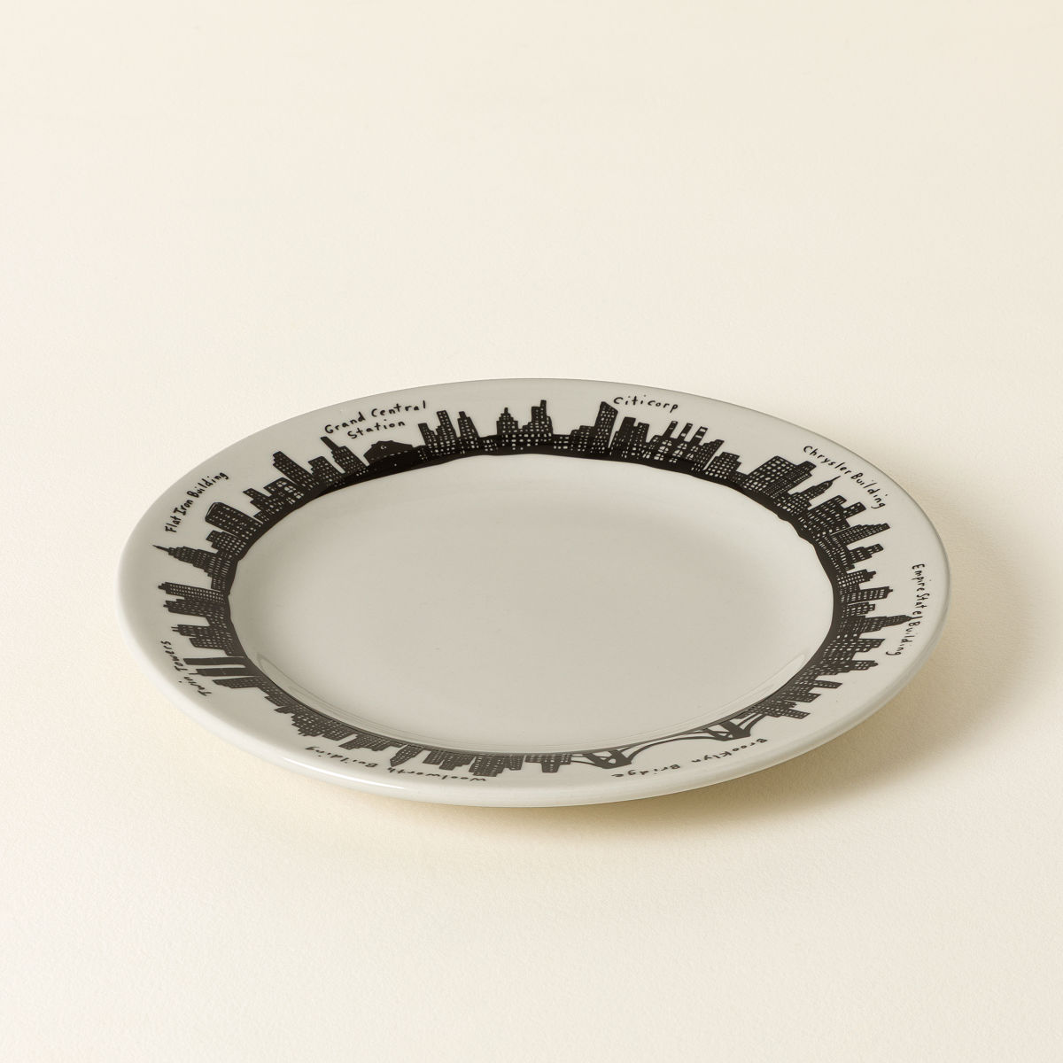 NYC Skyline Dinnerware - 10.25" Dinner Pate