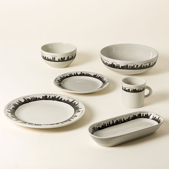 NYC Skyline Dinnerware