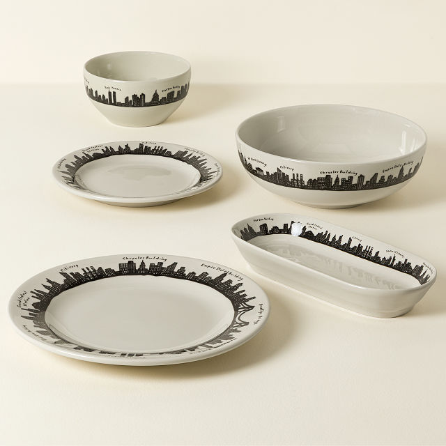 NYC Skyline Dinnerware