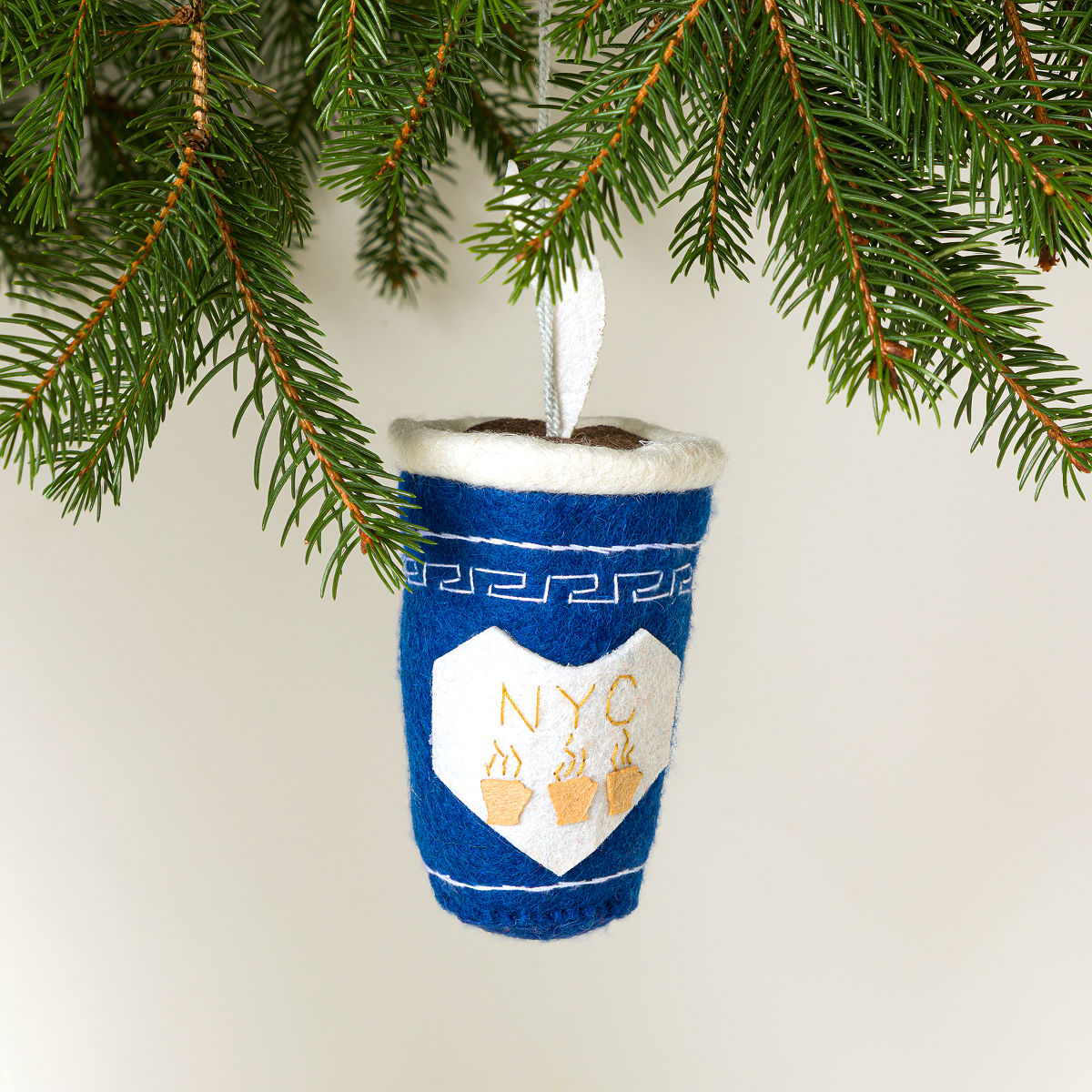NYC Coffee Cup Ornament