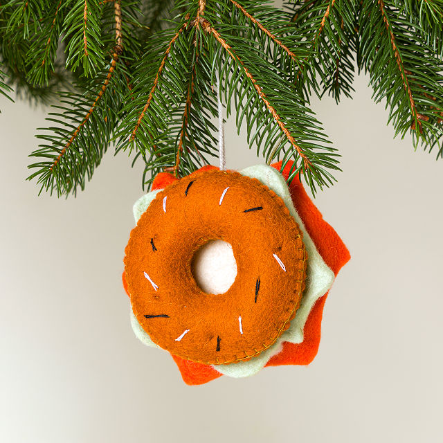 Bagel & Lox Ornament