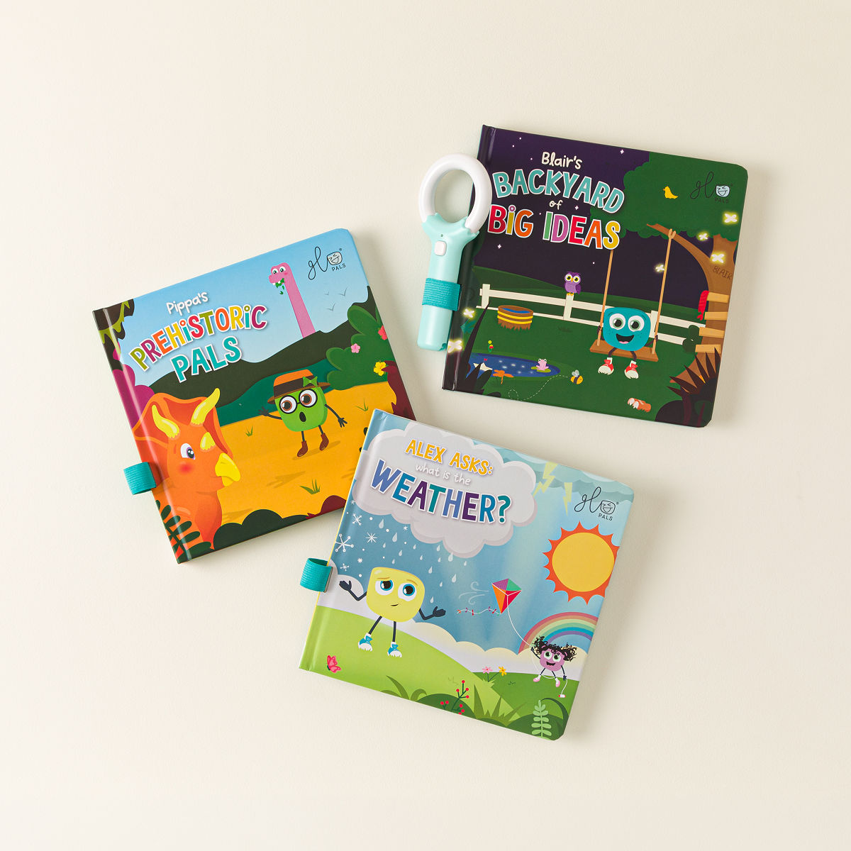 Uncommon Goods | Light Up Library Gift Set with Discovery Wand