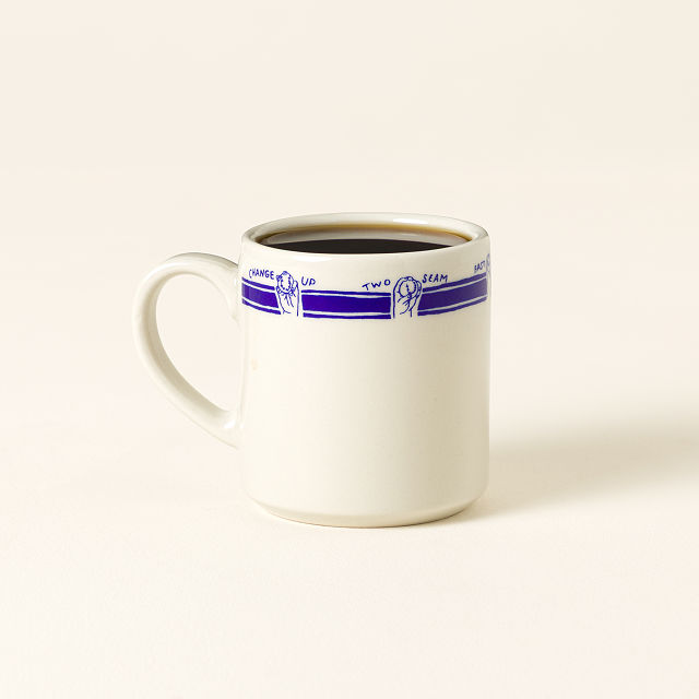Baseball Pitches Diner Mug
