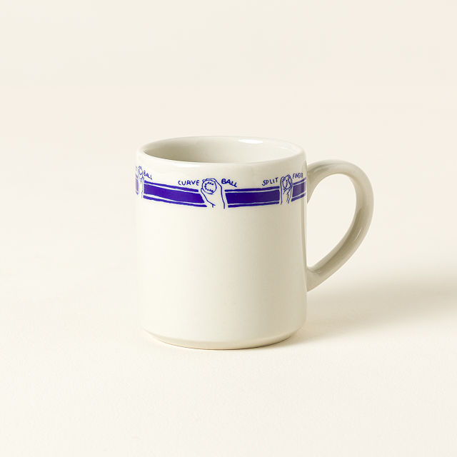 Baseball Pitches Diner Mug