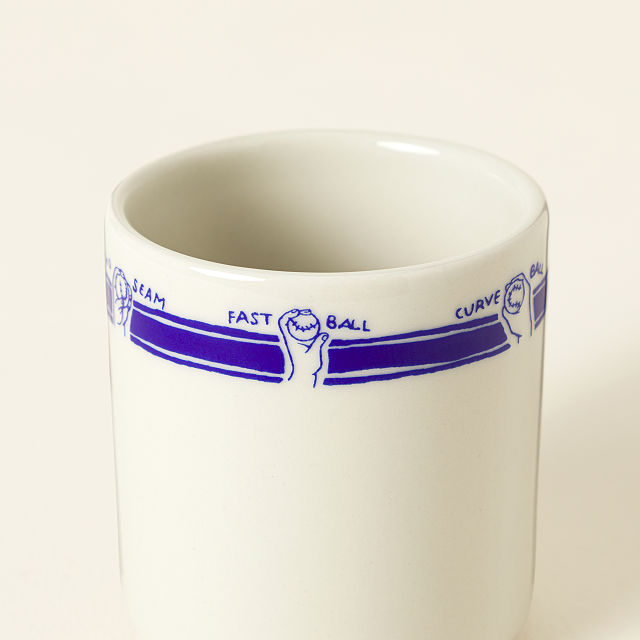 Baseball Pitches Diner Mug