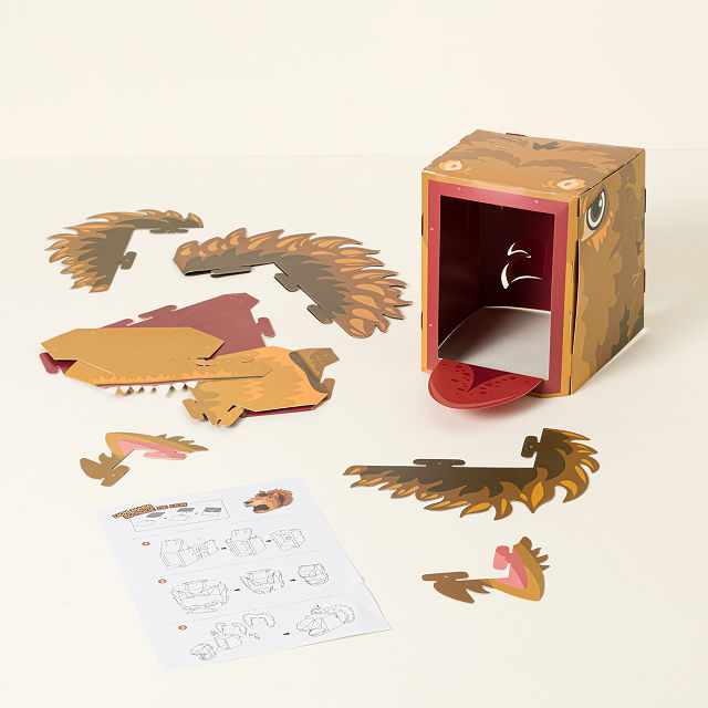 DIY 3D Paper Mask Set