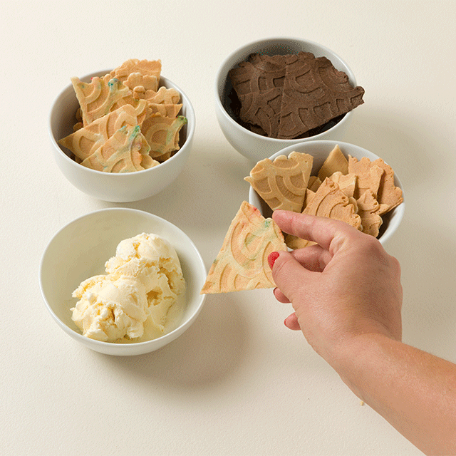 Ice Cream Lover's Waffle Cone Chip Trio