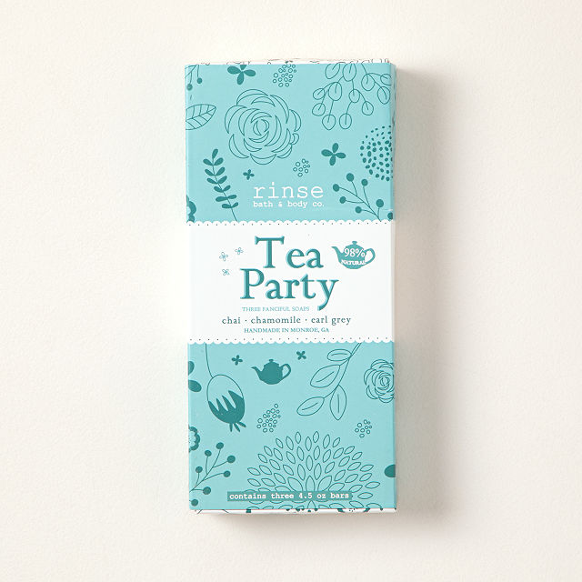 Tea Party Soap Trio