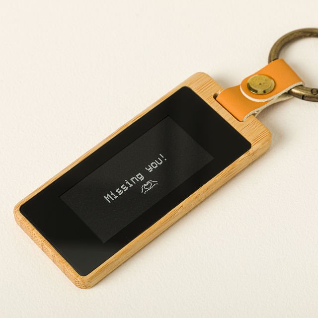 Long-Distance Love Letter Keychain - Set of 2