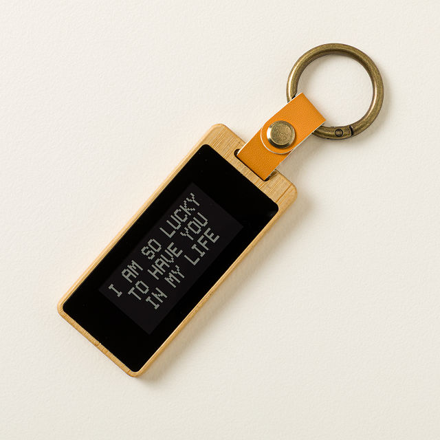 Long-Distance Love Letter Keychain - Set of 2