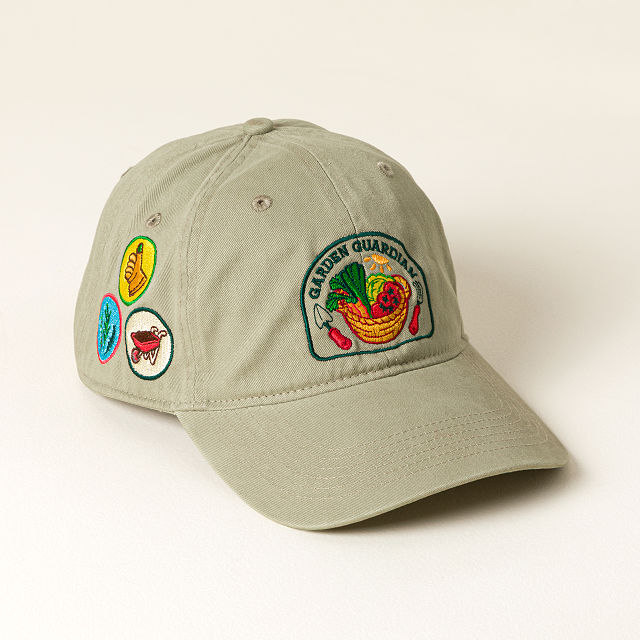 Garden Guardian Embroidered Badge Hat