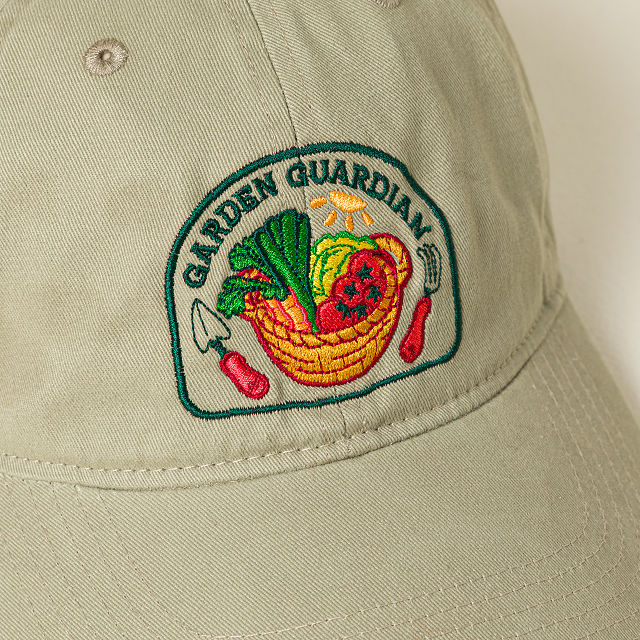 Garden Guardian Embroidered Badge Hat