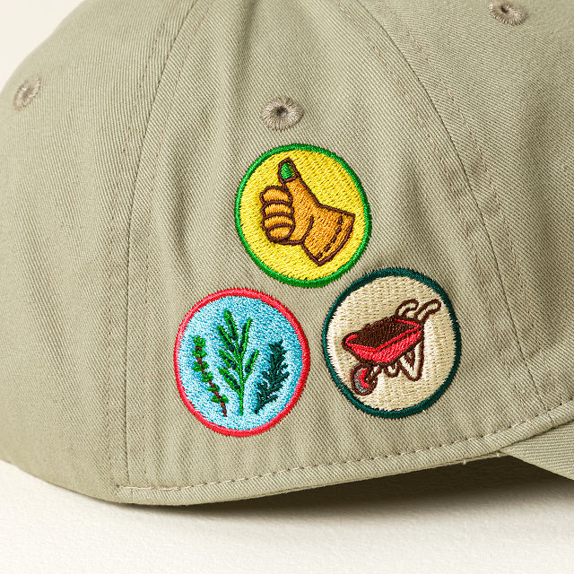 Garden Guardian Embroidered Badge Hat