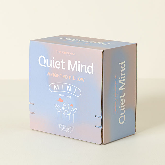 Weighted Emotional Support Mini Pillow