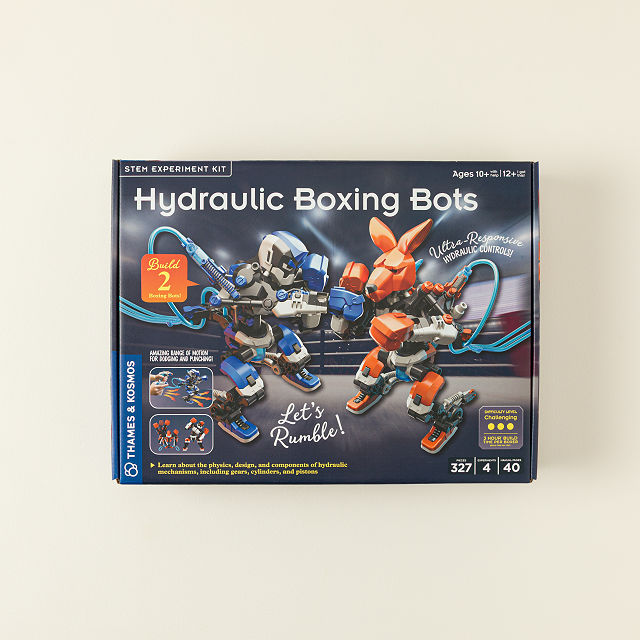 DIY Hydraulic Boxing Bots