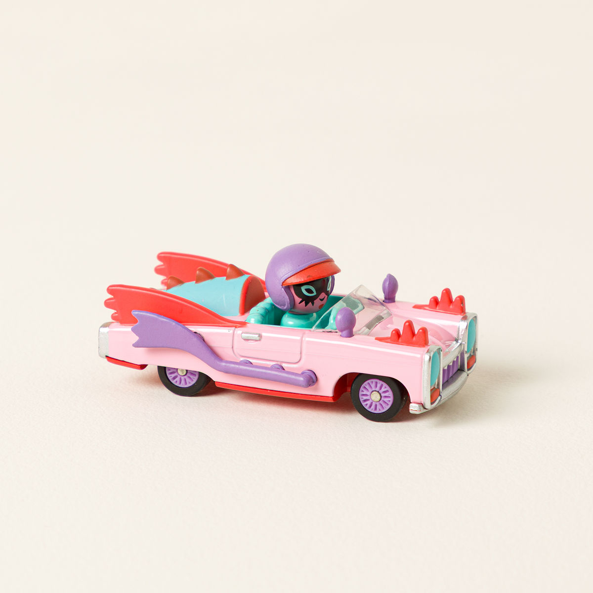 Crazy Motor Mayhem Metal Cars - Crazy Motors Cars - Pink Lady