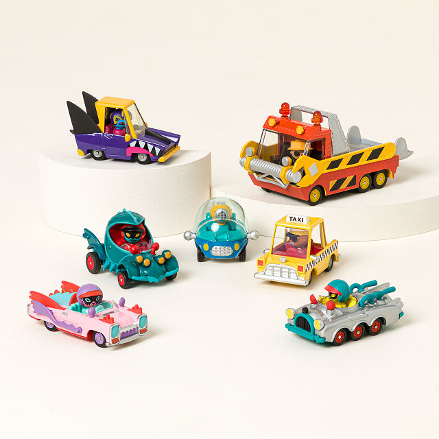 Crazy Motor Mayhem Metal Cars