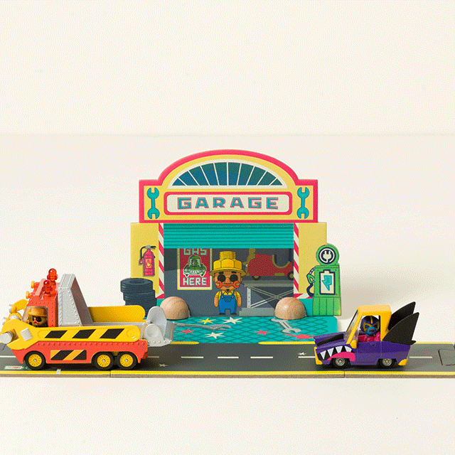 Crazy Motor Mayhem Metal Cars